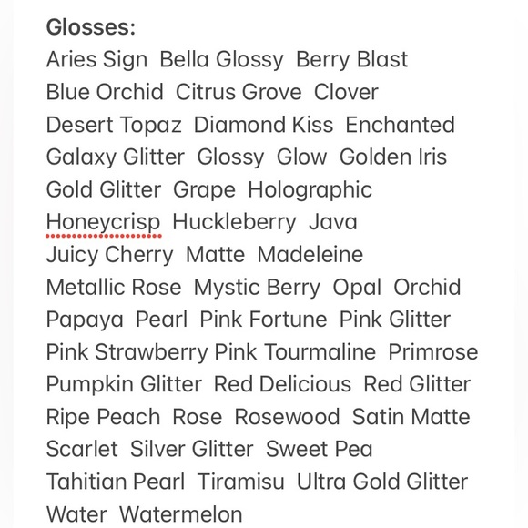 LipSense 2.5 ml Mini Colors/Glosses - Choose Any 5 From Colors Listed in Photos - Picture 9 of 12